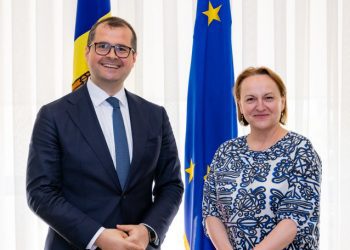 Prim-ministrul Vasile Tofan a avut o întrevedere cu Ambasadoarea Uniunii Europene în Republica Moldova, Iwona Piórko