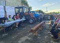 Aplicații de protecție civilă în comuna Logofteni din raionul Fălești, în contextul campaniei de recoltare