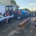 Aplicații de protecție civilă în comuna Logofteni din raionul Fălești, în contextul campaniei de recoltare