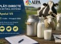 AIPA începe recepționarea cererilor pentru plățile directe acordate producătorilor de lapte