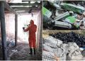 FOTO // Poluare cu mercur în satul Goian, depistată în urma unui control inopinat al Inspectoratului pentru Protecția Mediului