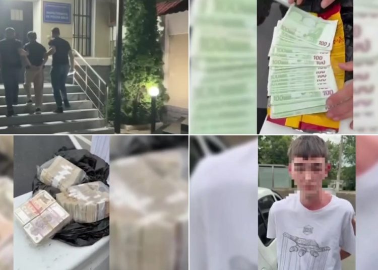 VIDEO // Ghinion pentru trei escroci din nordul țării. Au fost prinși înainte să obțină aproape 200 de mii de lei