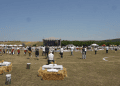 VIDEO // Borșul ucrainean și zeama moldovenească au dat gust festivalului de la Iabloana. Evenimentul a unit trei țări