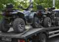 Doi minori de 12 și 14 ani, depistați conducând ATV-uri în raionul Fălești
