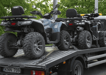 Doi minori de 12 și 14 ani, depistați conducând ATV-uri în raionul Fălești