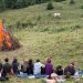 FOTO // Mai mulți tineri voluntari din Chișinău au participat la o tabără de formare spirituală și educativă în România