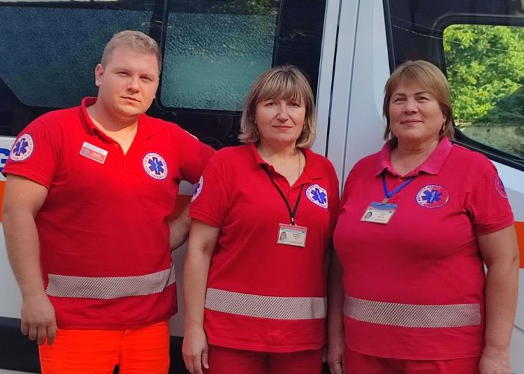Medicii de pe ambulanță din raionul Briceni au salvat un bărbat de 72 de ani aflat în stop cardio-respirator