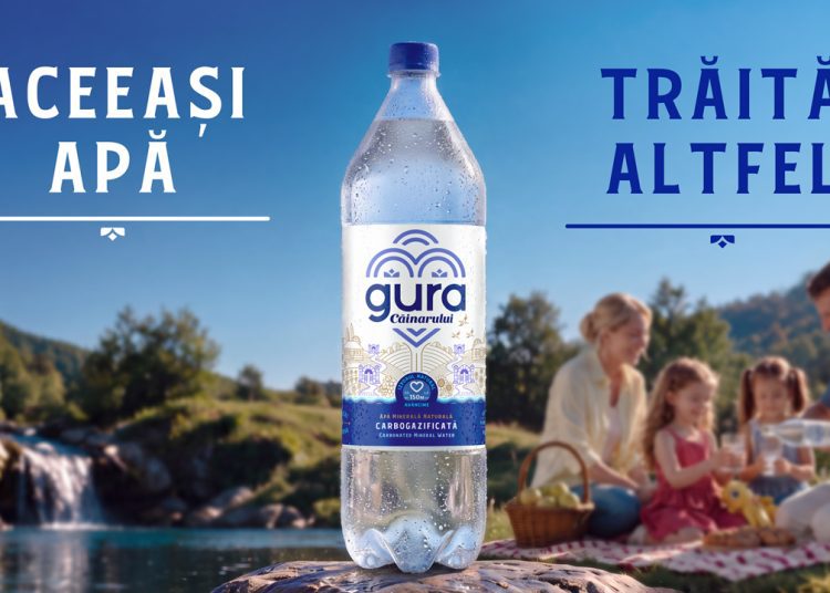 Aceeași apă. Trăită altfel. Gura Căinarului te invită să o redescoperi într-un ambalaj nou (P)