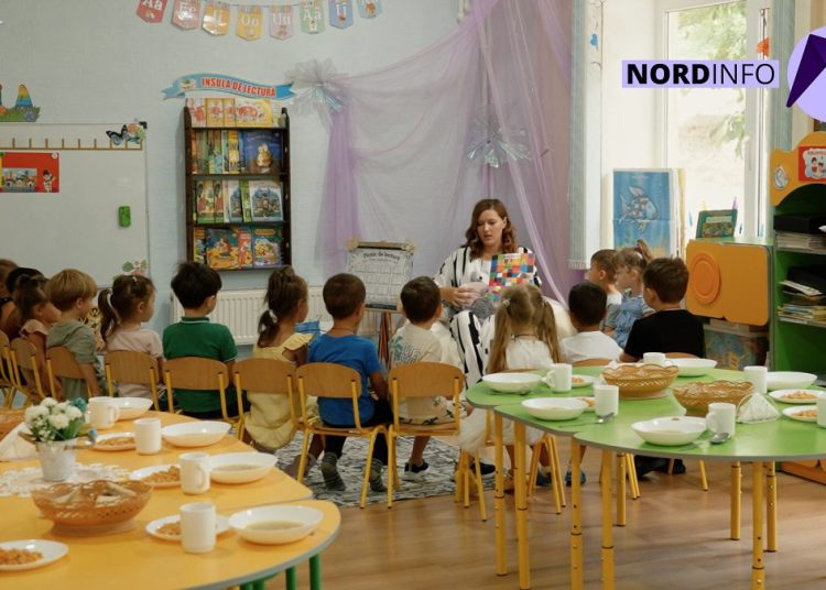 VIDEO // Sprijinul României, în grădinițele din Sîngerei