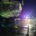 FOTO // Două persoane au decedat într-un grav accident pe traseul R-6 Chișinău–Orhei–Bălți. Un autocar cu 21 de pasageri, implicat în coliziune
