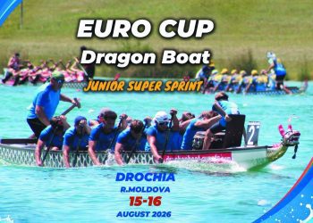 Drochia găzduiește, în weekend, competiția „Euro Cup – Super Sprint” la canotaj pe bărci „Dragon”