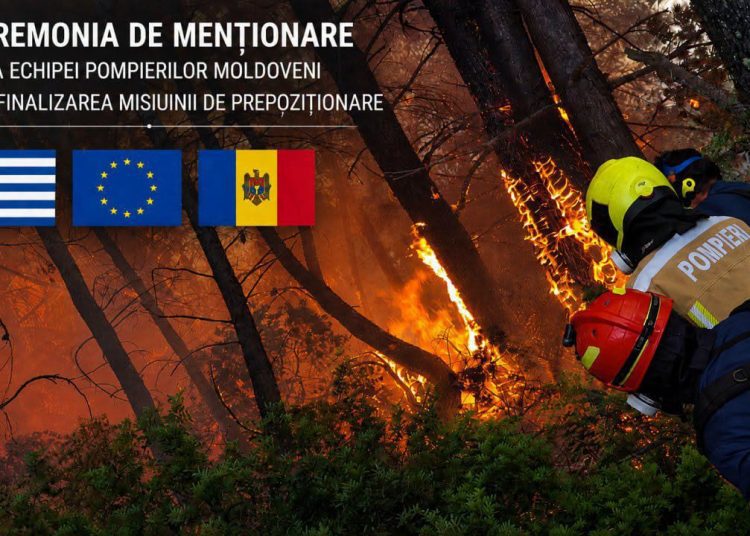 Pompierii moldoveni revin acasă după o lună de misiune în Grecia