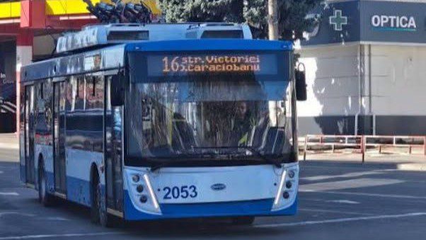 Atenție, călători! Circulația troleibuzelor de pe rutele 8, 13 și 16 din Bălți va fi modificată pe 24 august
