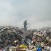 Incendiul de la gunoiștea din Orhei a fost stins în totalitate