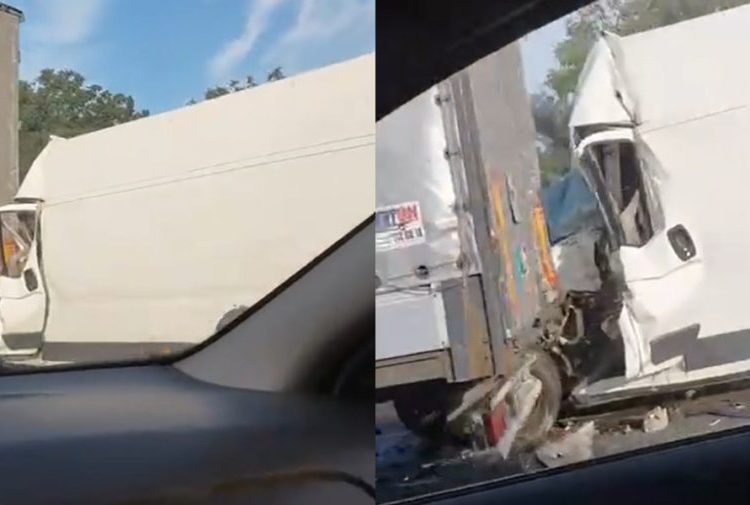 VIDEO // Accident grav pe traseul Chișinău–Orhei–Bălți: o șoferiță a ajuns la spital