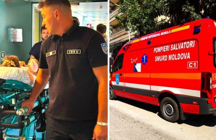 Fetița de 7 ani, singura supraviețuitoare a accidentului din Grecia, adusă în Republica Moldova cu SMURD