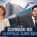 VIDEO // Conflictele de la Spitalul Clinic Bălți aduc schimbări: conducere nouă și control din partea Ministerului