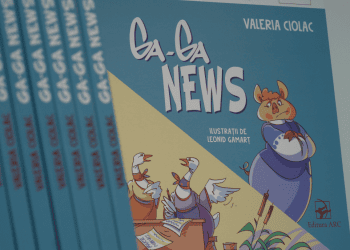 VIDEO // Dezinformarea, explicată pe înțelesul copiilor. „Ga-Ga NEWS” ajunge în școlile din nordul țării (P)