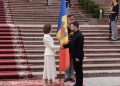 Președintele Ucrainei, Volodimir Zelenski, întâmpinat de către președinta Maia Sandu
