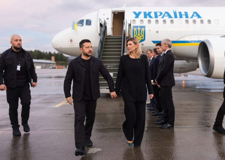 Avionul lui Zelenski a fost aproape să fie lovit de o dronă în timpul decolării din R. Moldova