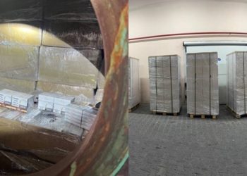 Captură de proporții la Vama Mămăliga–Criva: peste 460.000 de pachete de țigări, ascunse în două camioane