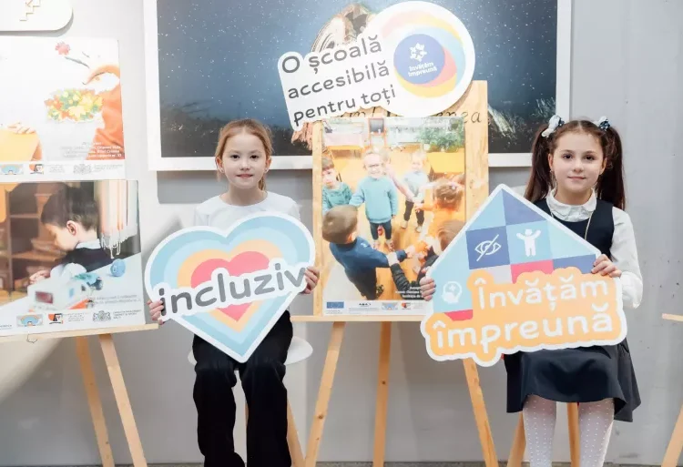 60 de școli din 12 raioane vor beneficia de sprijin pentru promovarea educației incluzive