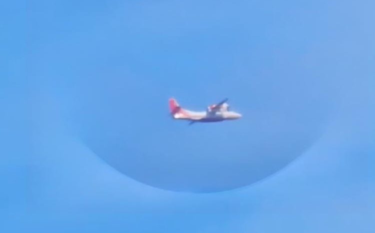 Un avion ucrainean, observat la joasă altitudine deasupra municipiului Bălți