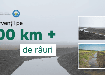 Peste 100 de km de râuri din R. Moldova, curățați și adânciți. Investițiile depășesc 68 de milioane de lei
