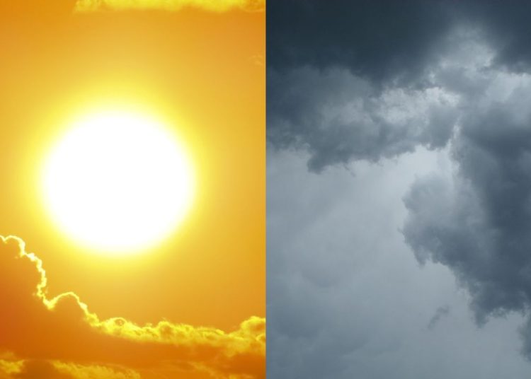 METEO // Ploi și Cod Galben de caniculă. Câte grade vor fi astăzi